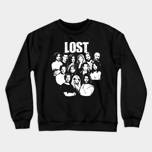 Lost Crewneck Sweatshirt by fsketchr